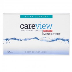 Careview Monthly Aqua HD Toric 6 szt. NOWOŚĆ